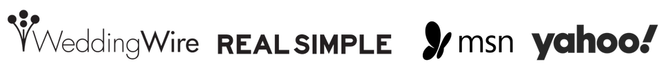 WeddingWire, Real Simple, MSN, Yahoo